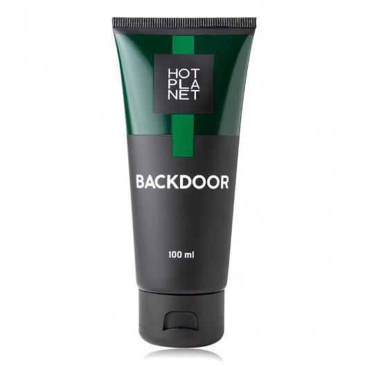 Анальный лубрикант на силиконовой основе Backdoor - 100 мл. - HOT planet - купить с доставкой в Домодедово