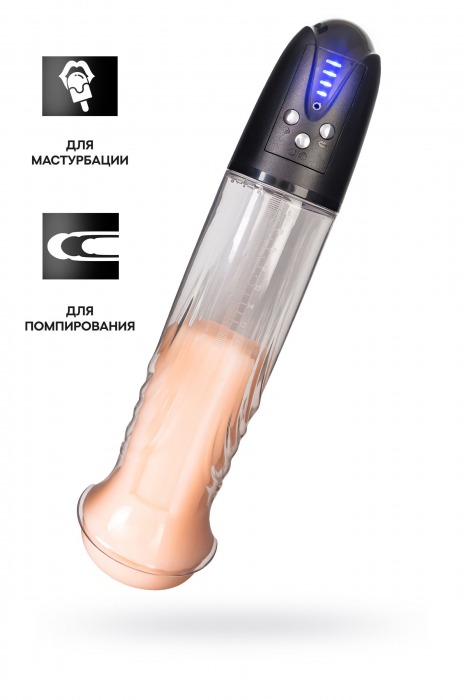 Автоматическая помпа для пениса Thorin - Sexus - в Домодедово купить с доставкой