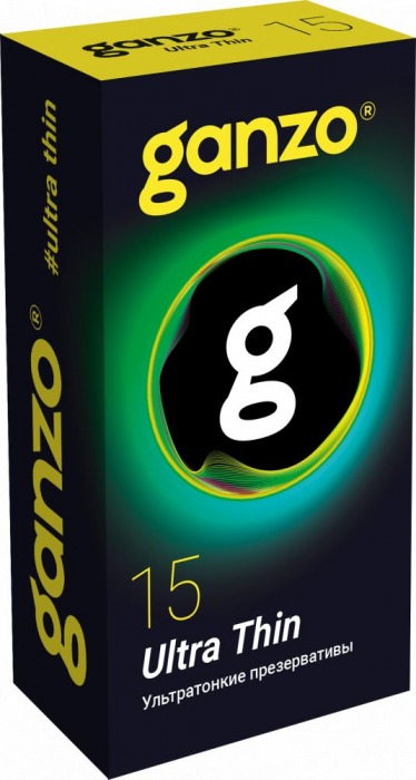 Прозрачные ультратонкие презервативы Ganzo Ultra thin - 15 шт. - Ganzo - купить с доставкой в Домодедово