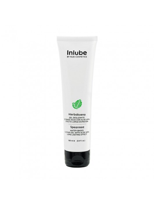 Водный лубрикант Nuei Inlube с алоэ вера и ароматом мяты - 100 мл. - Nuei cosmetics - купить с доставкой в Домодедово