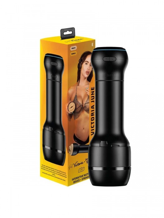 Мастурбатор-ротик с интерактивной насадкой PowerBlow   FeelVictoria Mouth - Kiiroo - в Домодедово купить с доставкой