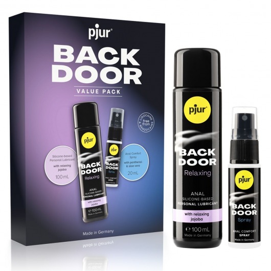 Набор для анального секса pjur Back Door Value Pack - Pjur - купить с доставкой в Домодедово