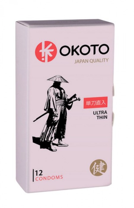 Тонкие презервативы OKOTO Ultra Thin - 12 шт. - Sitabella - купить с доставкой в Домодедово
