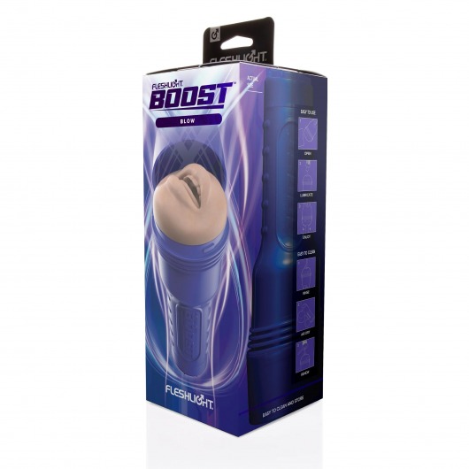 Мастурбатор-ротик Fleshlight Boost Blow - Fleshlight - в Домодедово купить с доставкой