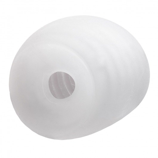 Белый мастурбатор-шар Lucky Ball Type 3 - MALESATION - в Домодедово купить с доставкой