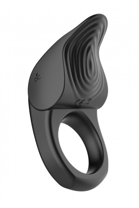 Черное эрекционное виброкольцо Vibro Lust Ring - MALESATION - в Домодедово купить с доставкой