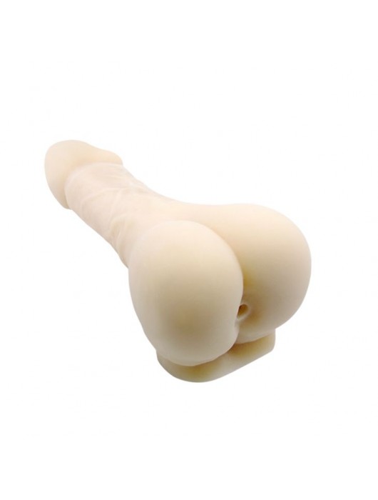 Мастурбатор-насадка Bigger Man - 21,5 см. - Baile - в Домодедово купить с доставкой