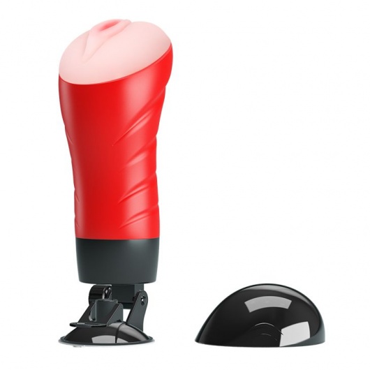 Мастурбатор-вагина Delia с вибрацией и присоской - Baile - в Домодедово купить с доставкой