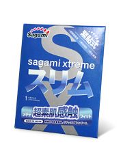 Презерватив Sagami Xtreme FEEL FIT 3D - 1 шт. - Sagami - купить с доставкой в Домодедово