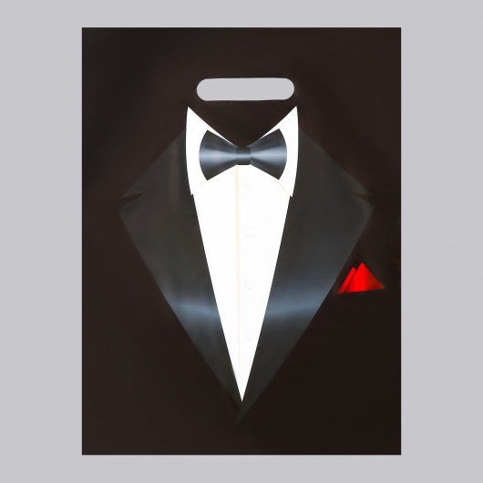 Пакет «Смокинг» полиэтиленовый с вырубной ручкой (30х40 см) - UPAK LAND - купить с доставкой в Домодедово