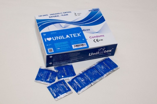 Классические презервативы Unilatex Natural Plain - 144 шт. - Unilatex - купить с доставкой в Домодедово