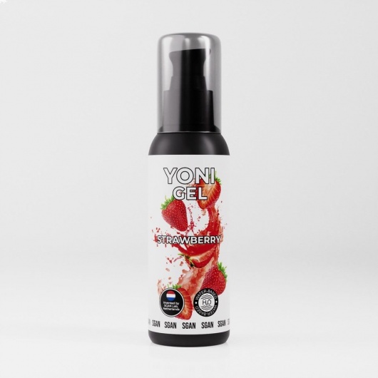 Лубрикант для орального секса SGAN со вкусом клубники - 100 мл. - SGAN - купить с доставкой в Домодедово
