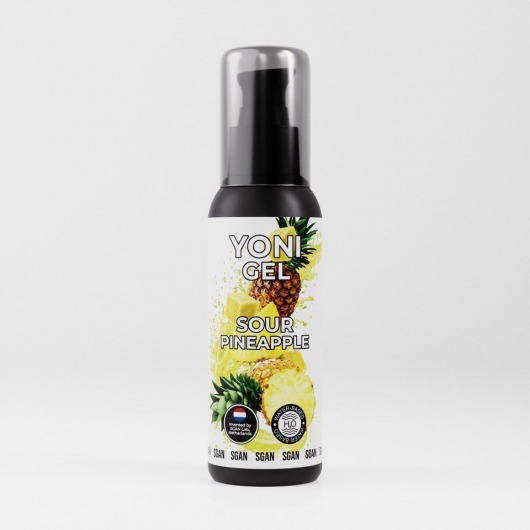Лубрикант для орального секса SGAN со вкусом кислого ананаса - 100 мл. - SGAN - купить с доставкой в Домодедово