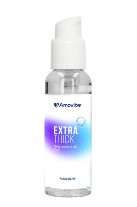 Гель на водной основе Extra Thick - 100 мл. - Amovibe - купить с доставкой в Домодедово