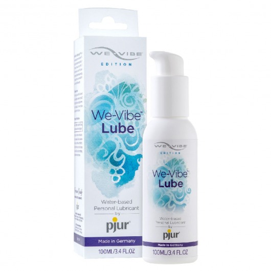 Лубрикант на водной основе We-Vibe Lube - 100 мл. - Pjur - купить с доставкой в Домодедово