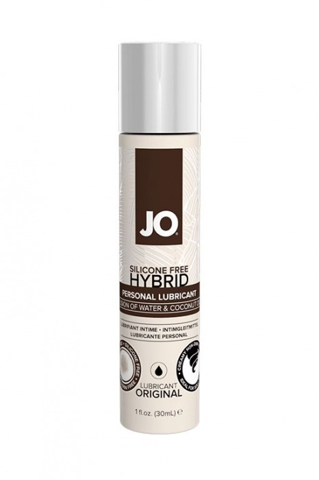 Водно-масляный лубрикант JO Silicon free Hybrid Lubricant ORIGINAL- 30 мл. - System JO - купить с доставкой в Домодедово
