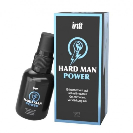 Стимулирующий гель для мужчин Hard Man Power - 15 мл. - INTT - купить с доставкой в Домодедово