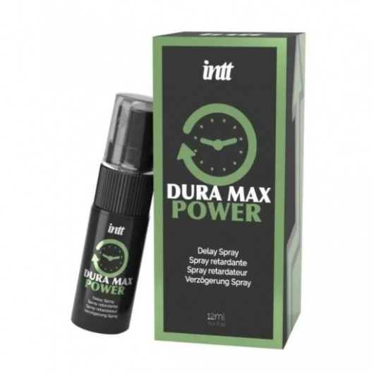 Пролонгирующий спрей Dura Max - 12 мл. - INTT - купить с доставкой в Домодедово