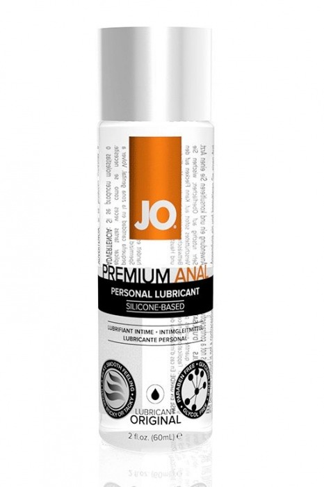 Анальный лубрикант на силиконовой основе JO Anal Premium - 60 мл. - System JO - купить с доставкой в Домодедово