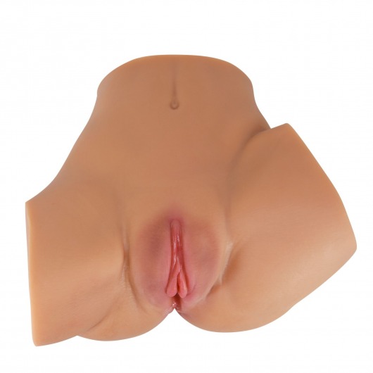 Карамельный мастурбатор-полуторс Emilia с вибрацией - Baile - в Домодедово купить с доставкой