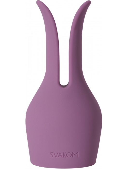 Сиреневый вибромассажёр Emma Neo 2 с функцией нагрева - Svakom