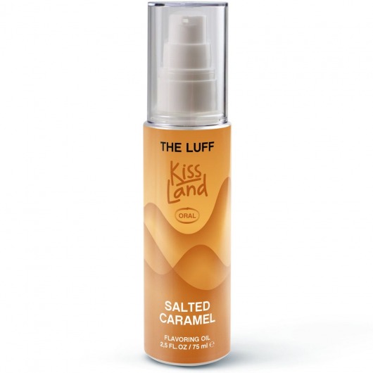 Съедобное массажное масло Kiss Land Salted Caramel - 75 мл. - THE LUFF - купить с доставкой в Домодедово