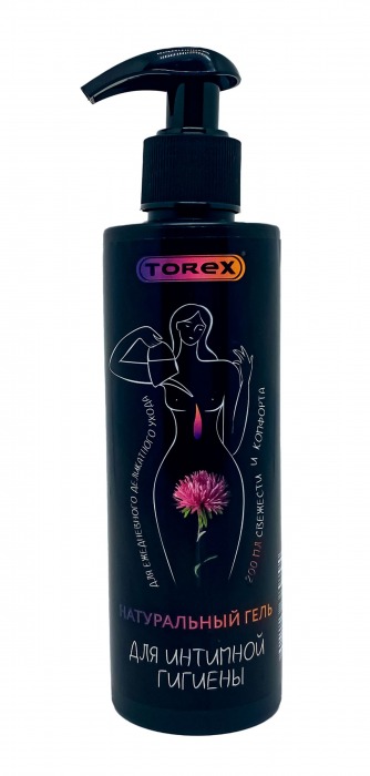 Натуральный гель для интимной гигиены Torex - 200 мл. - Torex - купить с доставкой в Домодедово