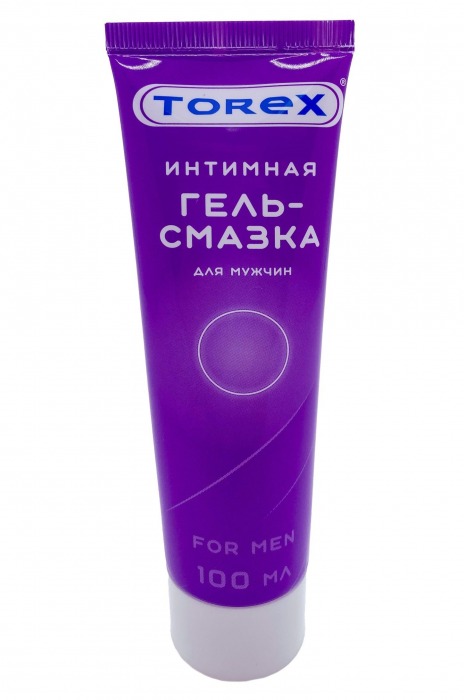 Гель-смазка на водной основе For Men - 100 мл. - Torex - купить с доставкой в Домодедово