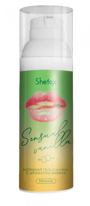 Интимная гель-смазка Shefox Premium «Чувственная ваниль» - 50 мл. - Shefox - купить с доставкой в Домодедово