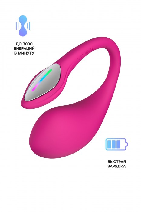 Розовое виброяйцо Lovense Lush 4 - Lovense