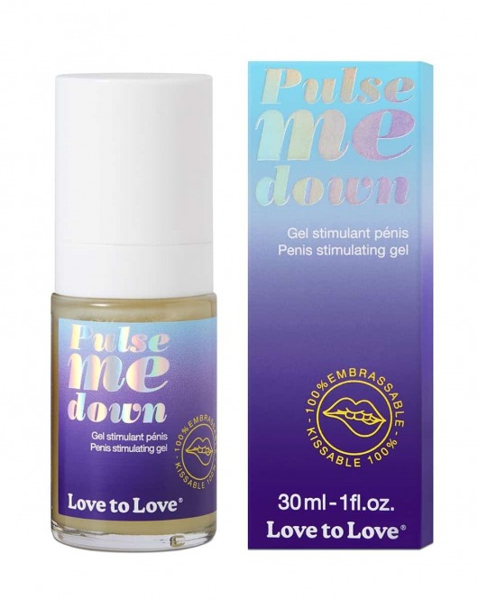 Стимулирующий гель для пениса Pulse Me Down - 30 мл. - Love to Love - купить с доставкой в Домодедово