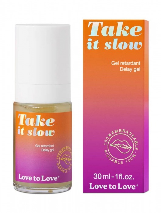 Пролонгирующий гель для мужчин Take It Slow - 30 мл. - Love to Love - купить с доставкой в Домодедово