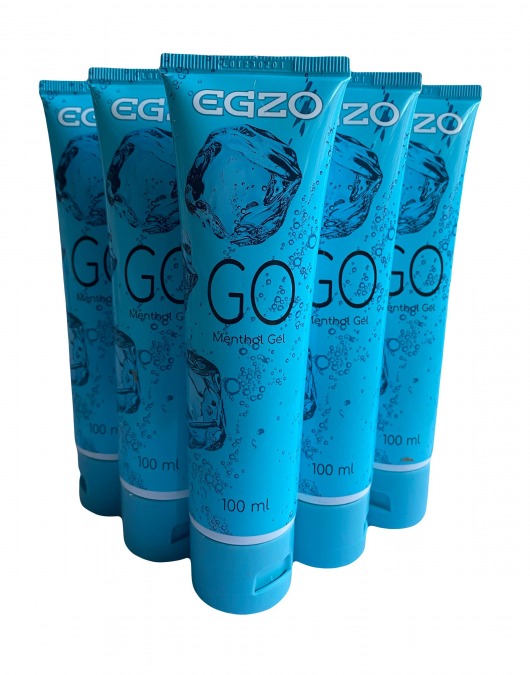 Набор из 5 пролонгирующих лубрикантов на водной основе Egzo Go (по 100 мл.) - EGZO - купить с доставкой в Домодедово