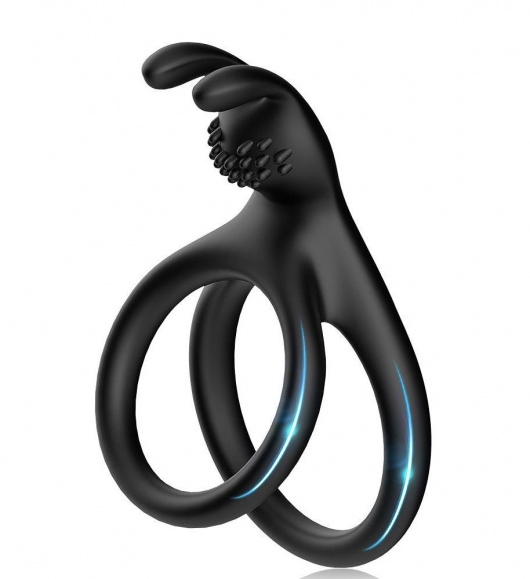 Черное эрекционное кольцо с подхватом мошонки - Boys of Toys - в Домодедово купить с доставкой