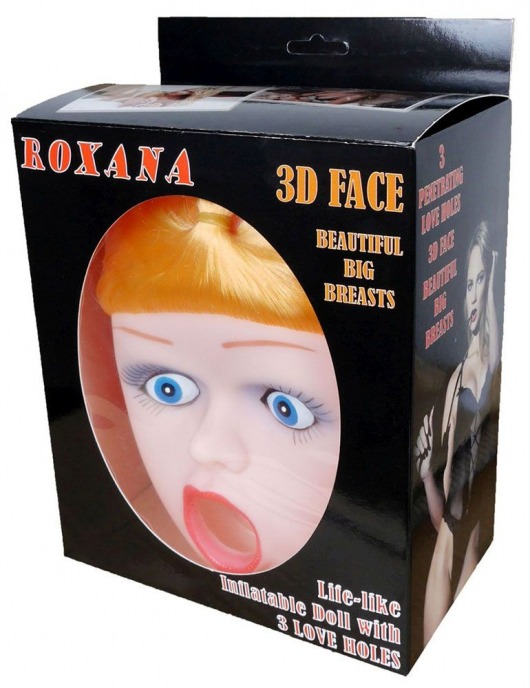 Надувная секс-кукла Roxana 3D - Boys of Toys - в Домодедово купить с доставкой