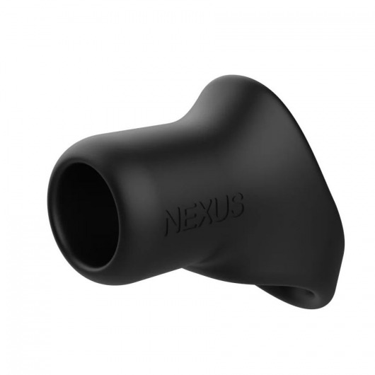 Черное эрекционное кольцо-слинг Nexus Rise - Nexus Range - в Домодедово купить с доставкой