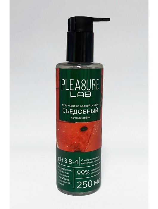Лубрикант на водной основе Pleasure Lab с ароматом арбуза - 250 мл. - Pleasure Lab - купить с доставкой в Домодедово