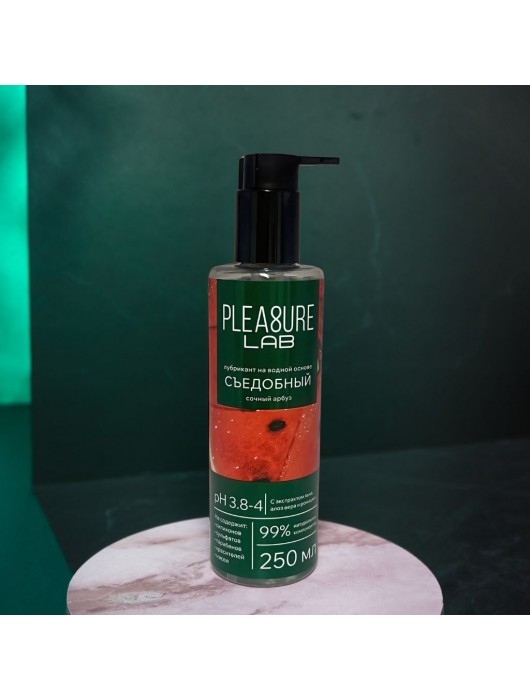 Лубрикант на водной основе Pleasure Lab с ароматом арбуза - 250 мл. - Pleasure Lab - купить с доставкой в Домодедово