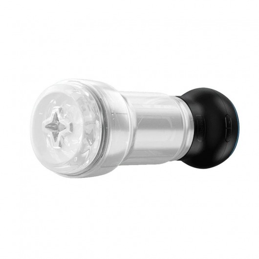 Набор PowerBlow   Feel Pocket Stroker Crystal: мастурбатор и интерактивная насадка - Kiiroo - в Домодедово купить с доставкой