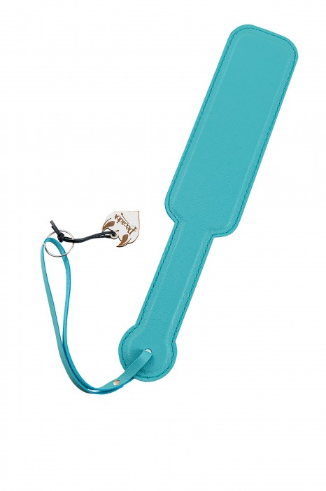 Голубой кожаный пэддл - 37 см. - Pecado - купить с доставкой в Домодедово