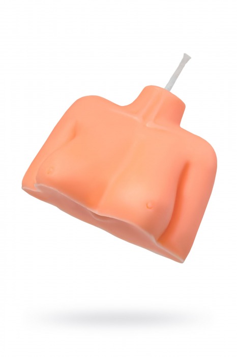 Оранжевая сувенирная свеча «Женский силуэт» - Pecado - купить с доставкой в Домодедово