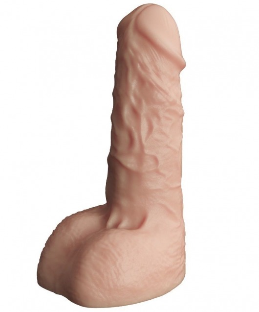 Телесный фаллоудлинитель с мошонкой Cock Next - 17 см. - LOVETOY (А-Полимер) - в Домодедово купить с доставкой