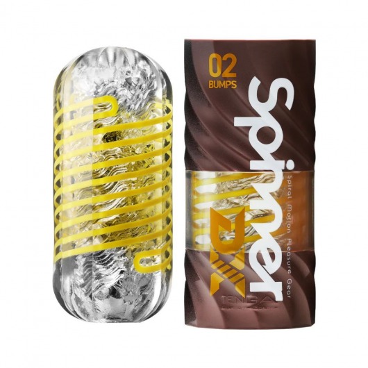 Мастурбатор Tenga Spinner DX 02 Bumps - Tenga - в Домодедово купить с доставкой