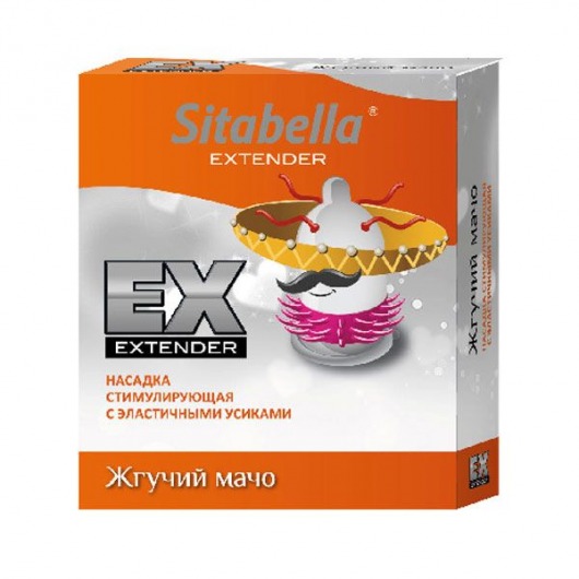 Стимулирующая насадка Sitabella Extender  Жгучий мачо - Sitabella - купить с доставкой в Домодедово