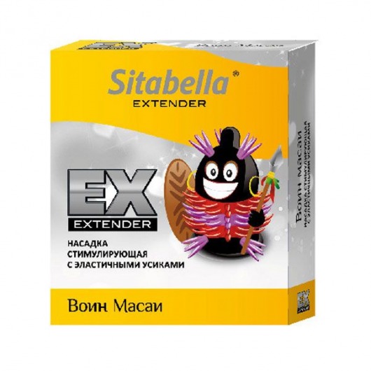 Стимулирующая насадка Sitabella Extender  Воин Масаи - Sitabella - купить с доставкой в Домодедово