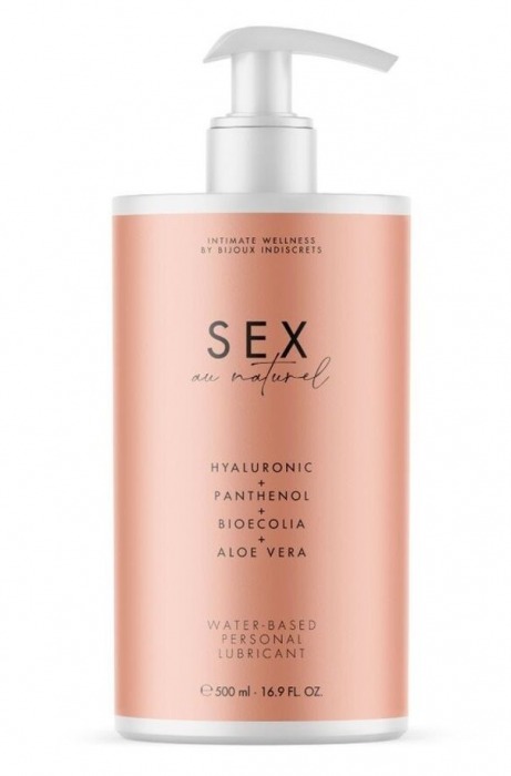 Лубрикант на водной основе Water-based Personal Lubricant - 500 мл. - Bijoux Indiscrets - купить с доставкой в Домодедово