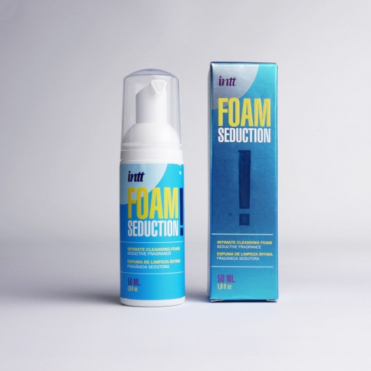 Очищающая пенка для тела Foam Seduction - 50 мл. - INTT - купить с доставкой в Домодедово