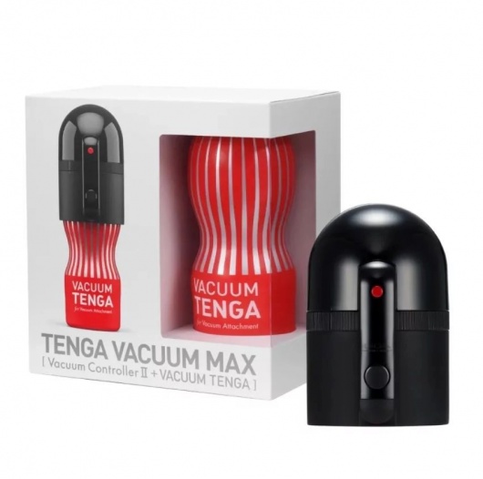 Набор Tenga Vacuum Max: мастурбатор и устройство для создания вакуума - Tenga - в Домодедово купить с доставкой