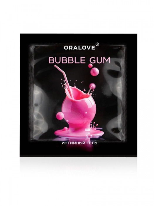 Саше съедобной оральной смазки OraLove с ароматом бабл-гам - 3 гр. - Биоритм - купить с доставкой в Домодедово