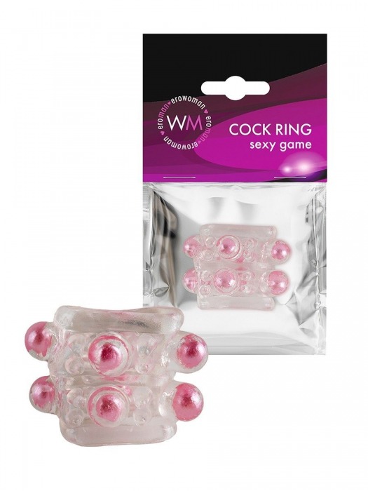 Прозрачная насадка на пенис с цветными шариками - Erowoman-Eroman - в Домодедово купить с доставкой